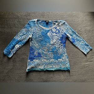 Ruffled Long Sleeve Top